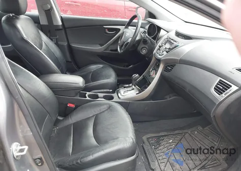 2013 Hyundai Elantra Limited from USA, damaged, VIN KMHDH4AE1DU722423